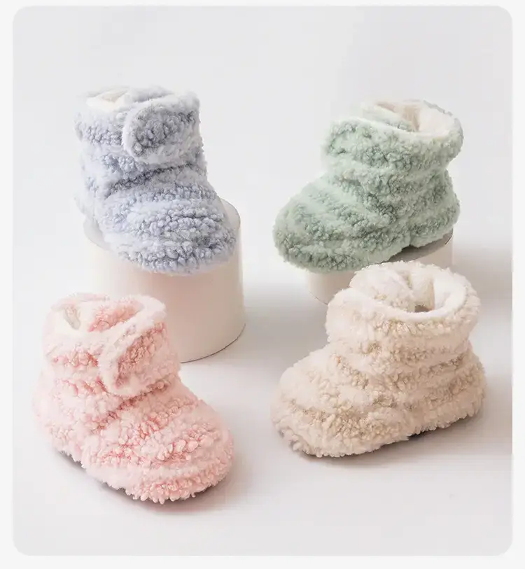 Autumn Winter Baby Soft Sole Shoes Newborn Warm Non-Slip — feature 6