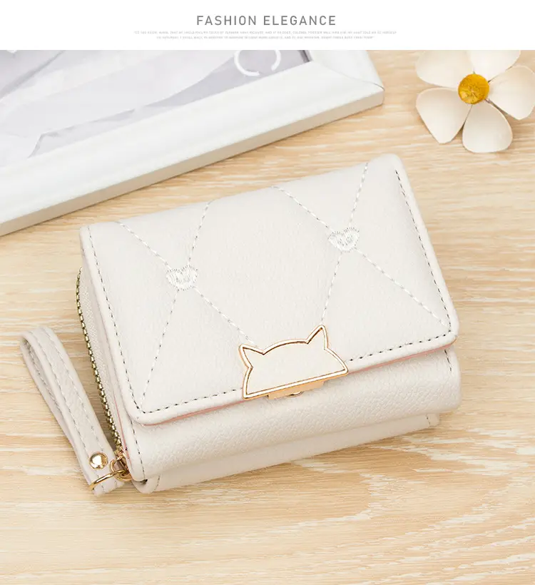 Pink Women's Pu Leather Card Wallet with 70% Slots — feature 11