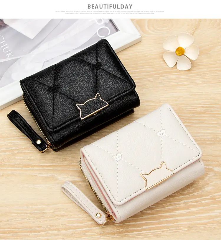 Pink Women's Pu Leather Card Wallet with 70% Slots — feature 16
