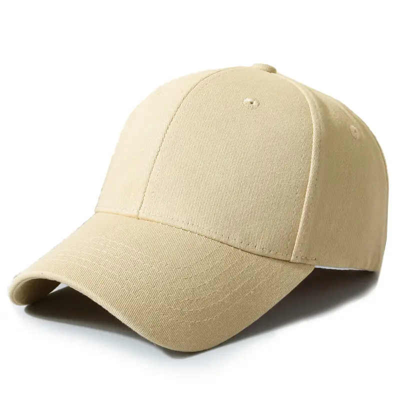 Men Wide-Brimmed Tan Cap Deep Duckbill Design - Image 8