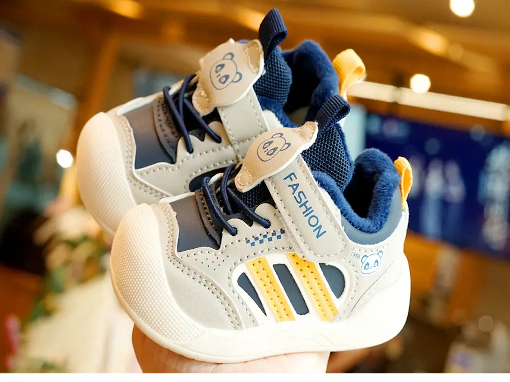 Toddler Winter Fleece Baby Shoes 1-2Yr Anti-Slip Soft Sole — feature 5