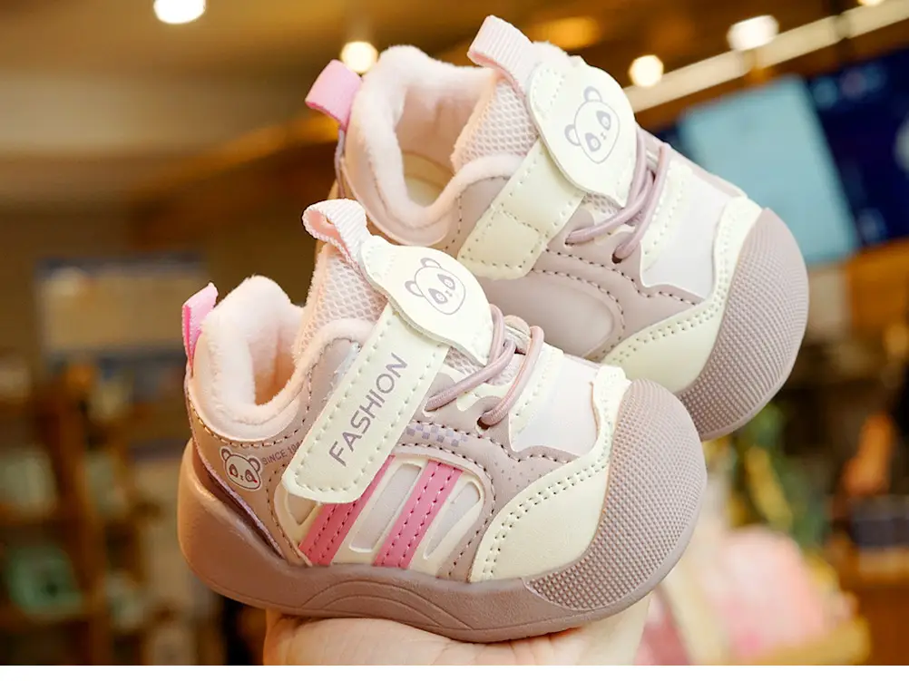 Toddler Winter Fleece Baby Shoes 1-2Yr Anti-Slip Soft Sole — feature 7