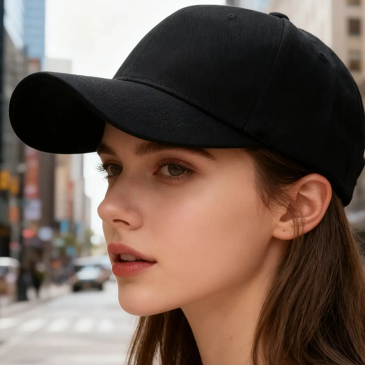 Wide-Brimmed Baseball Cap for Women Deep Duckbill Cap for Men - Image 9