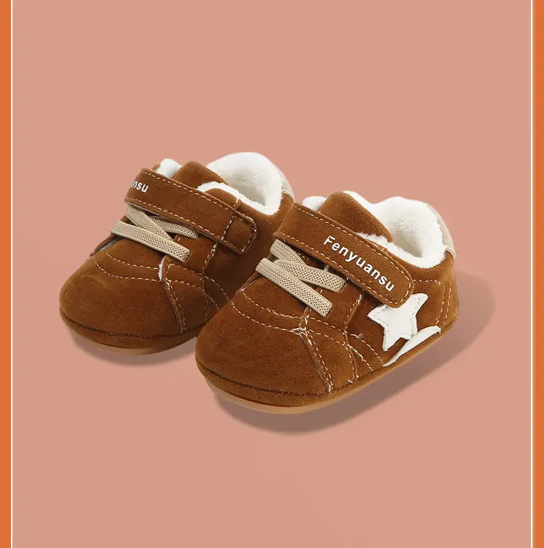 Winter Baby Shoes for 6-12M Soft Fleece Lined Toddler β feature 27