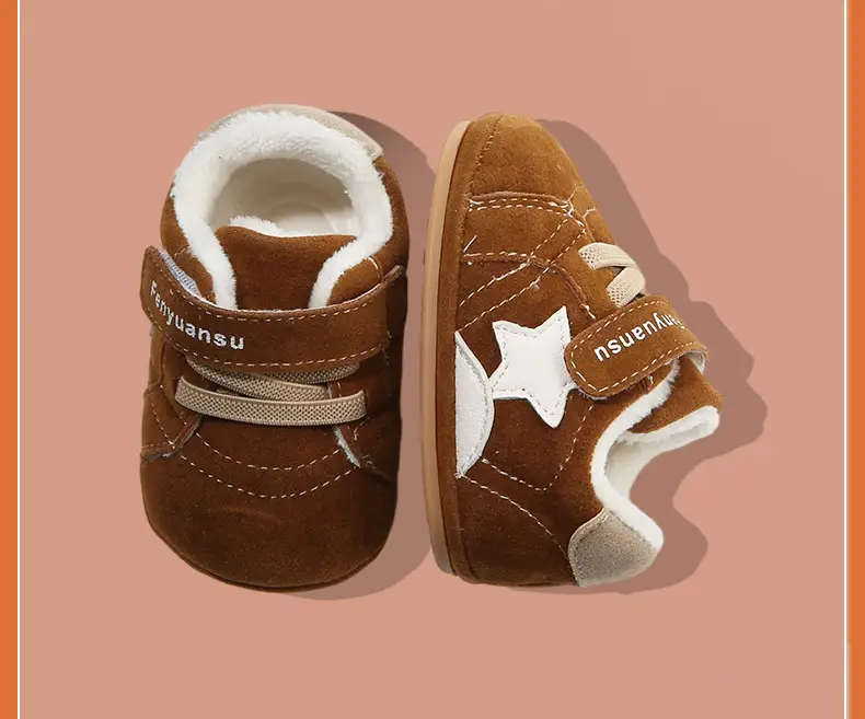 Winter Baby Shoes for 6-12M Soft Fleece Lined Toddler β feature 28