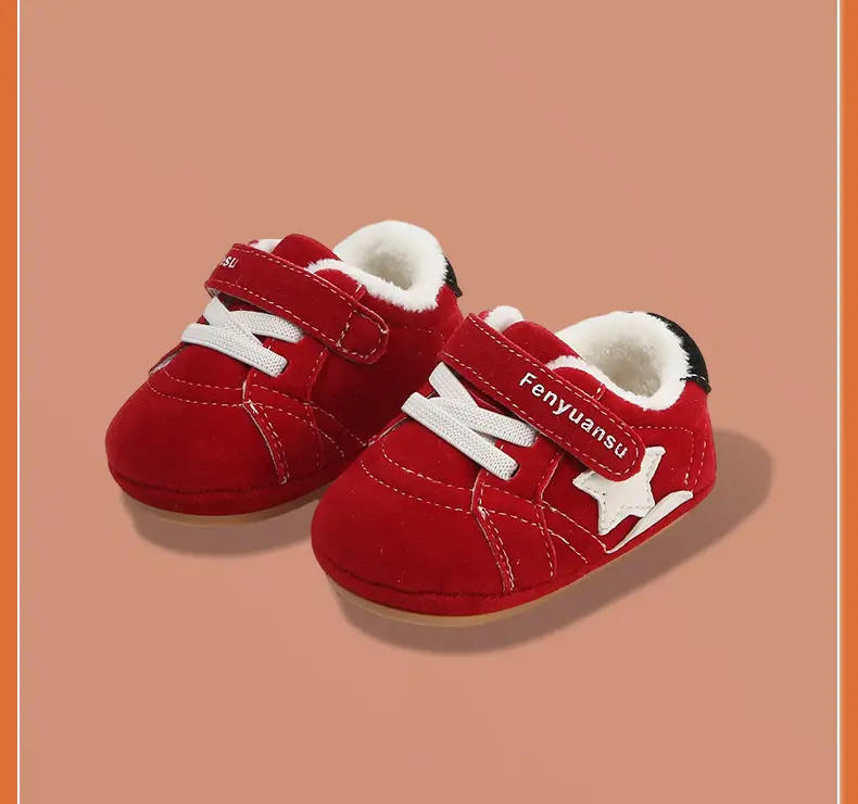 Winter Baby Shoes for 6-12M Soft Fleece Lined Toddler β feature 33