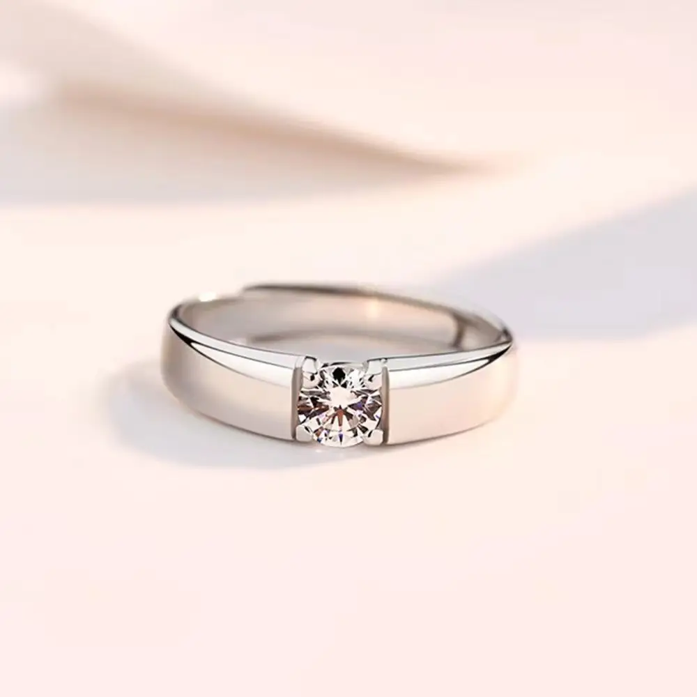 Crown Shape Diamond Ring Gold Plated for Men Women - Image 9