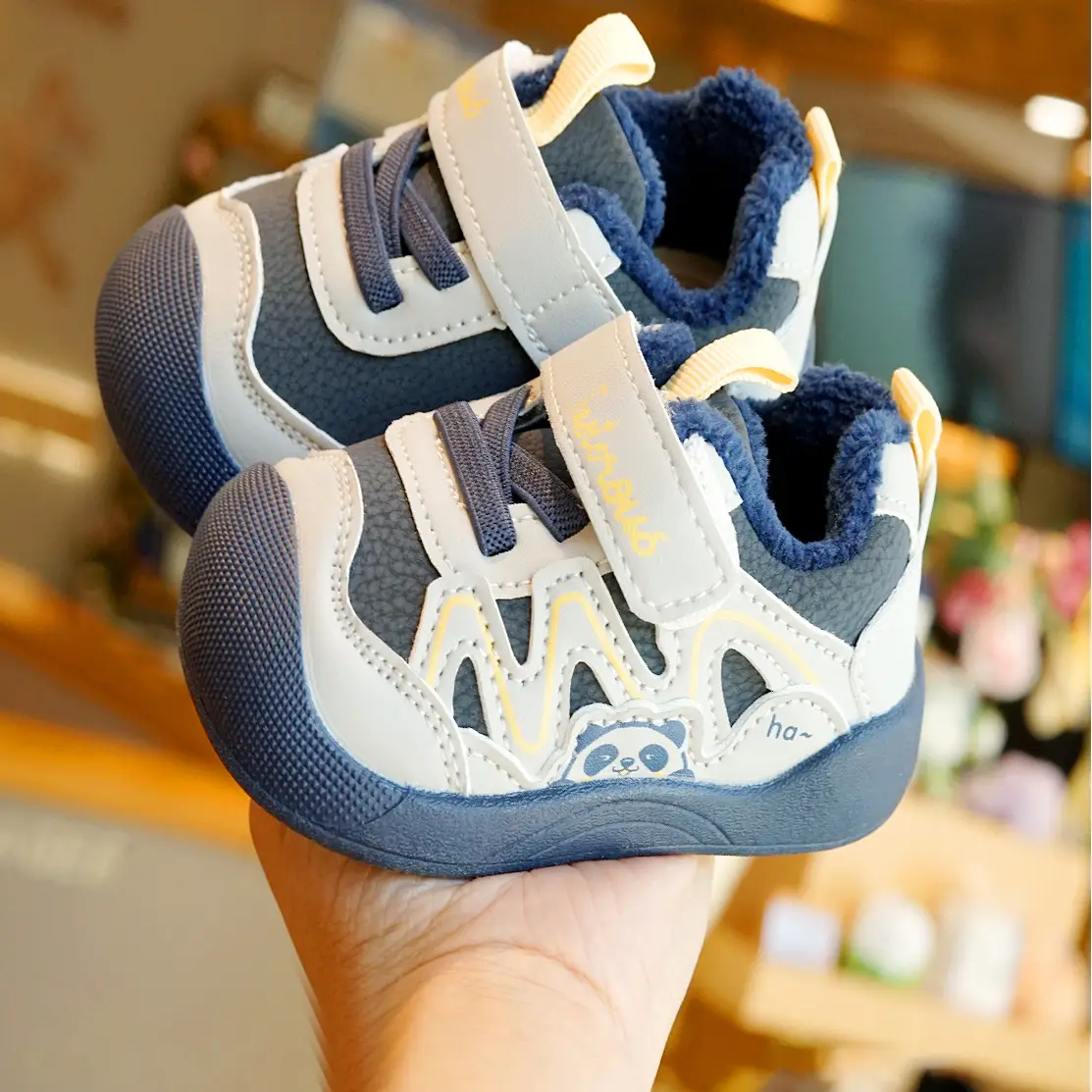 Winter Velvet Toddler Shoes 1-2Yr Non-Slip