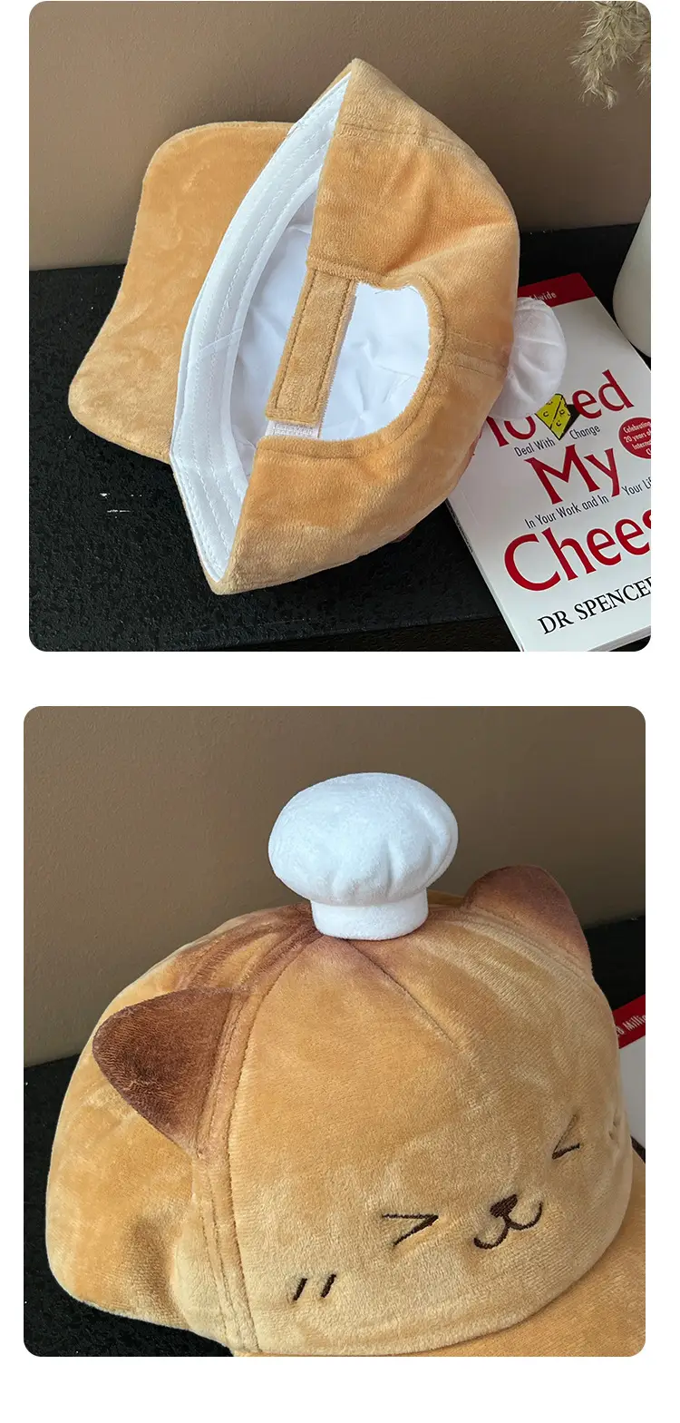 Autumn Winter Duckbill Cap with Cartoon Ears — feature 20