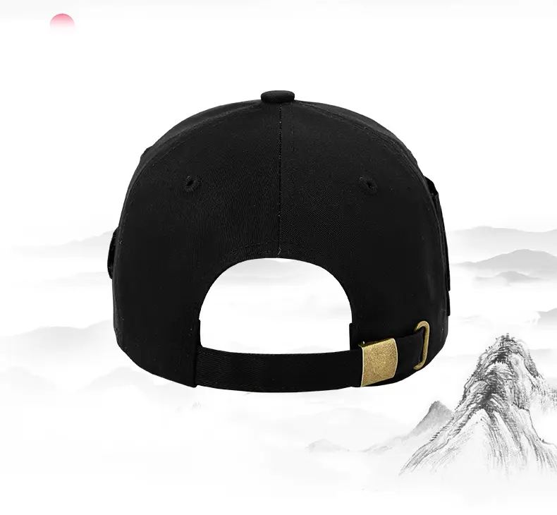 Unisex Dark Blue Baseball Cap Duckbill Design — feature 16