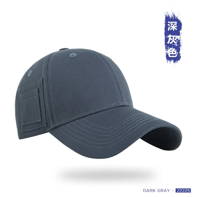 Unisex Dark Blue Baseball Cap Duckbill Design