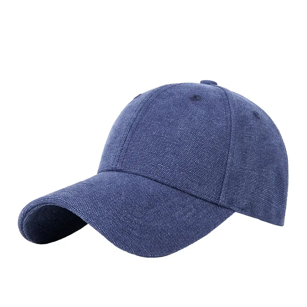 Men Grey Baseball Cap Summer Retro - Image 11