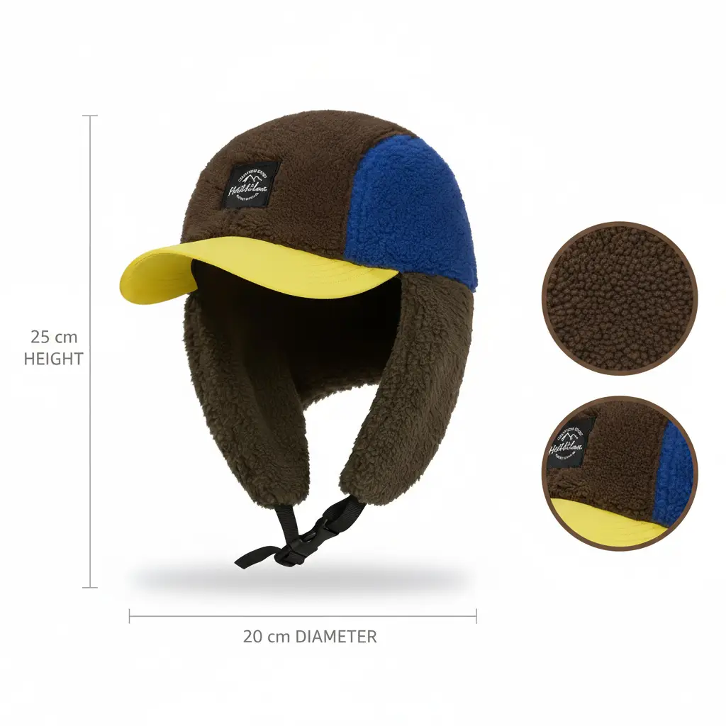 Winter Cold Proof Fleece Peaked Cap for Men — feature 7