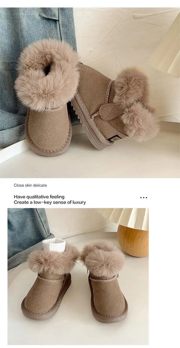Baby Fleece Lined Winter Boots for 1-2Yrs Boys — feature 10