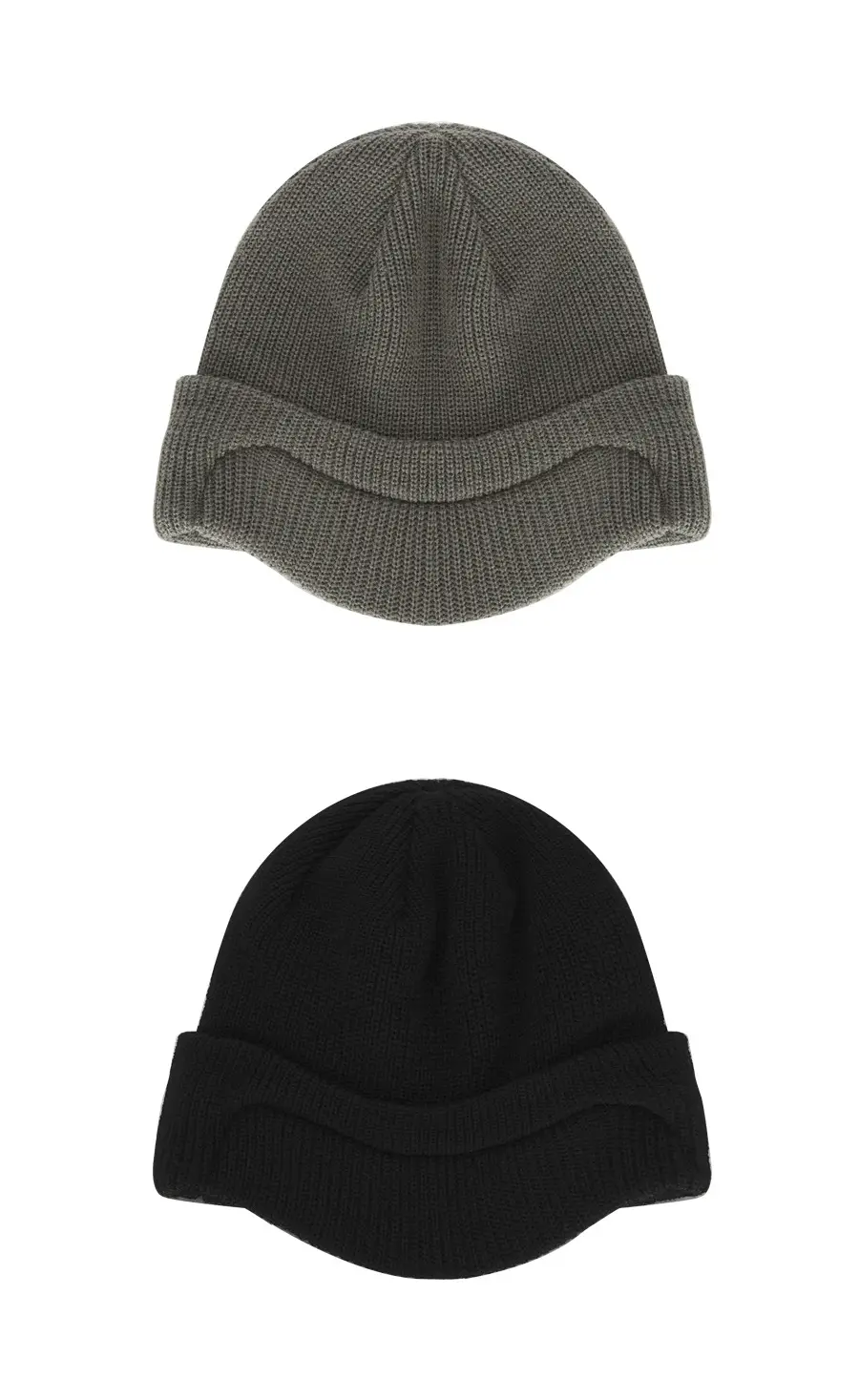 Men Winter Reversible Knit Beanie Hat with Ear Flap — feature 18