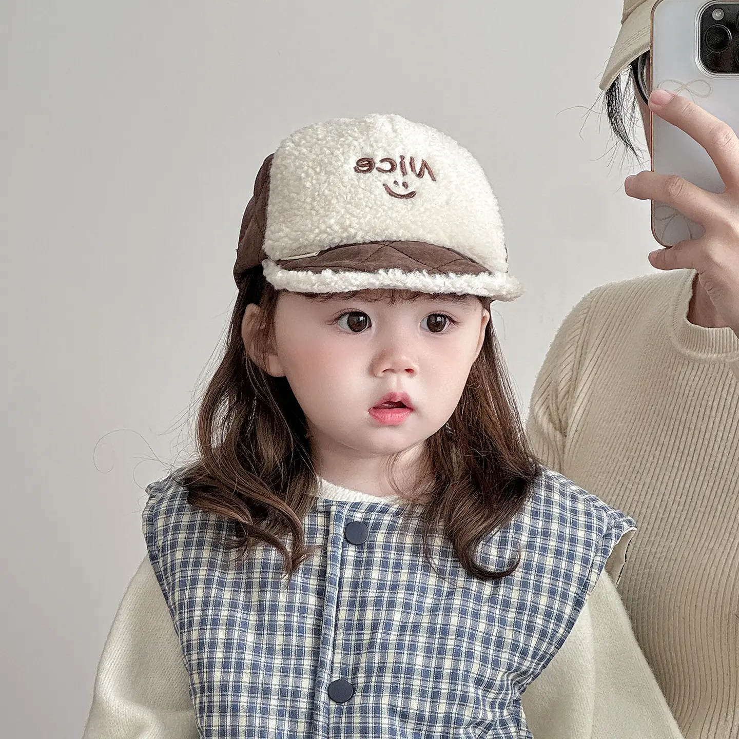 Baby Winter Wool Cap Windproof Warm Base Cap