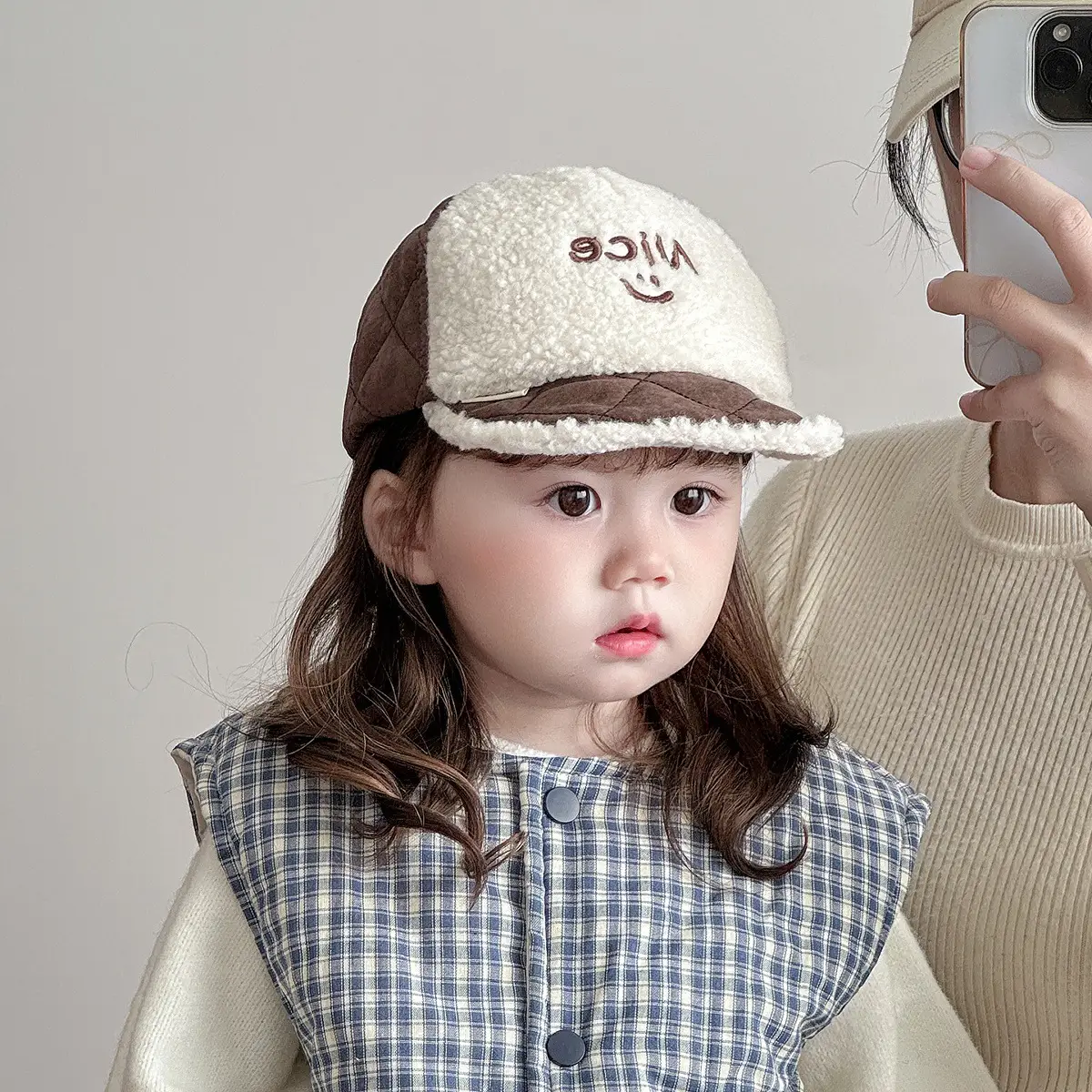 Baby Winter Wool Cap Windproof Warm Base Cap — feature 1