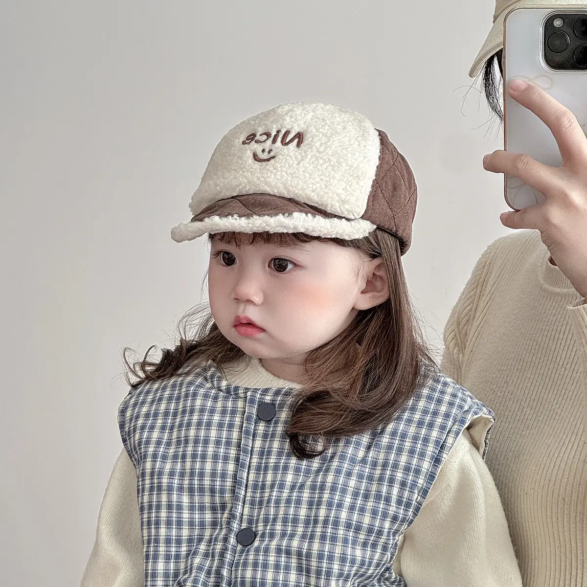 Baby Winter Wool Cap Windproof Warm Base Cap — feature 4