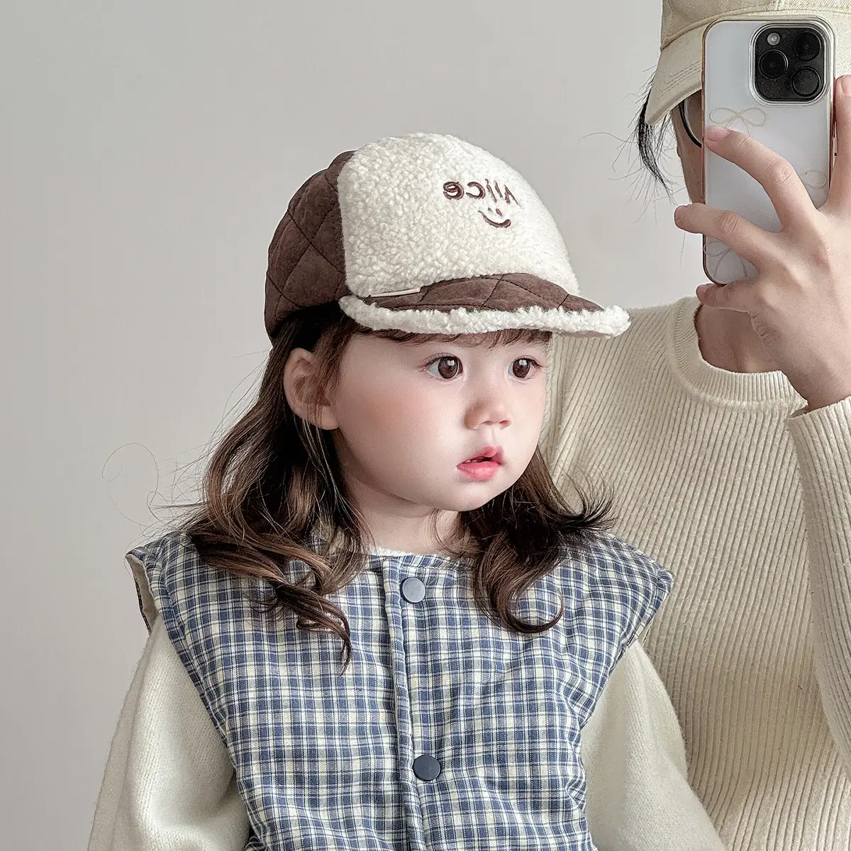 Baby Winter Wool Cap Windproof Warm Base Cap — feature 5