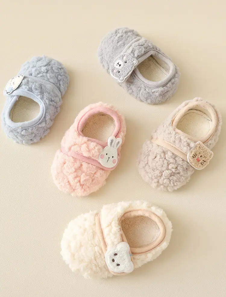 Jingqi Baby Velvet Winter Shoes 0-6 Months — feature 13