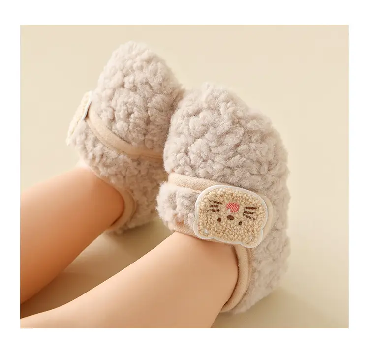 Jingqi Baby Velvet Winter Shoes 0-6 Months — feature 21