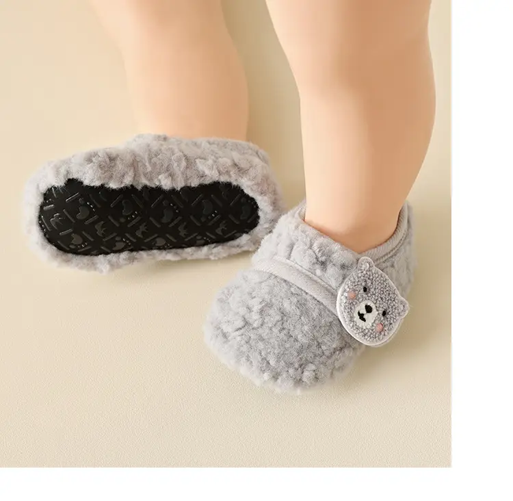 Jingqi Baby Velvet Winter Shoes 0-6 Months — feature 23