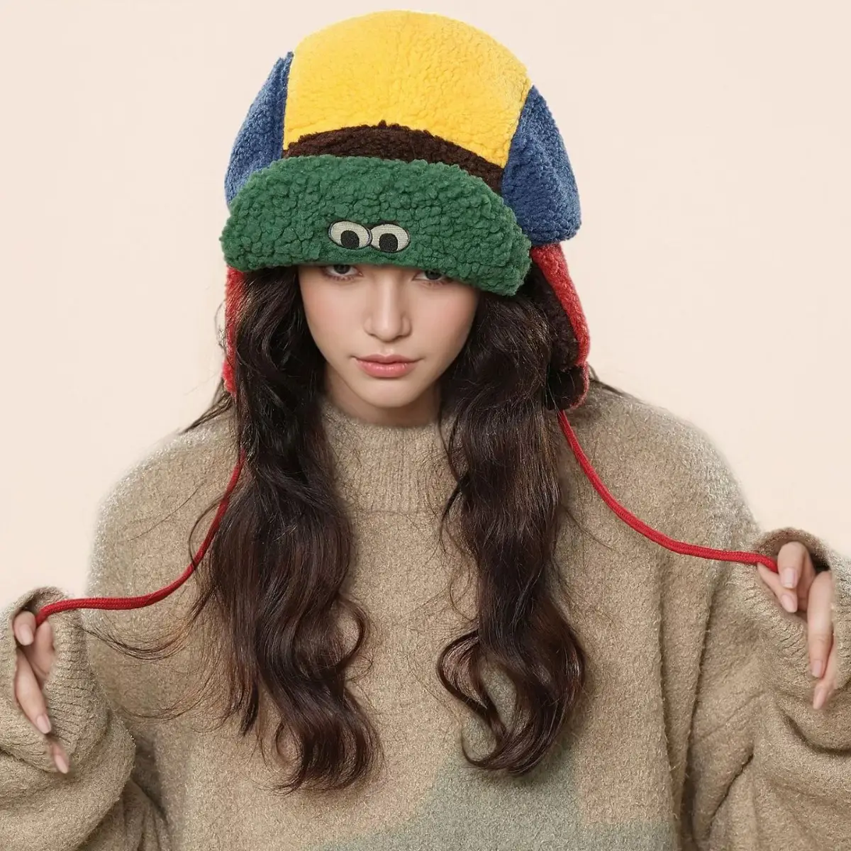 Japanese Retro Duckbill Hat for Women Winter Warm Ear Protection - Image 11