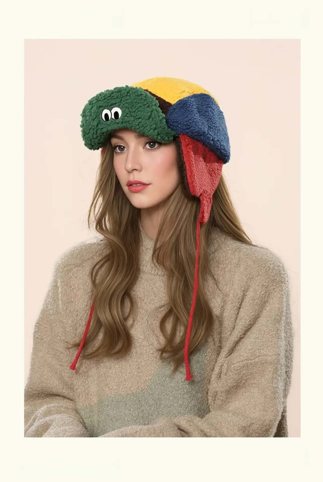 Japanese Retro Duckbill Hat for Women Winter Warm Ear Protection — feature 3