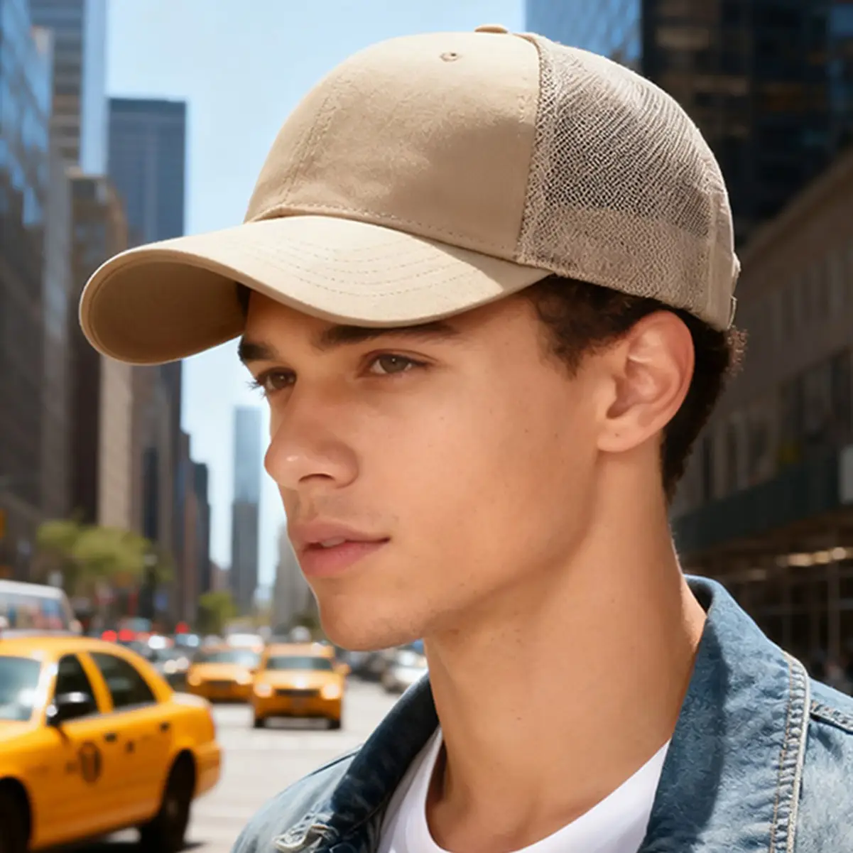 Men's Ultra-Thin Mesh Baseball Cap Summer Sports Sunshade