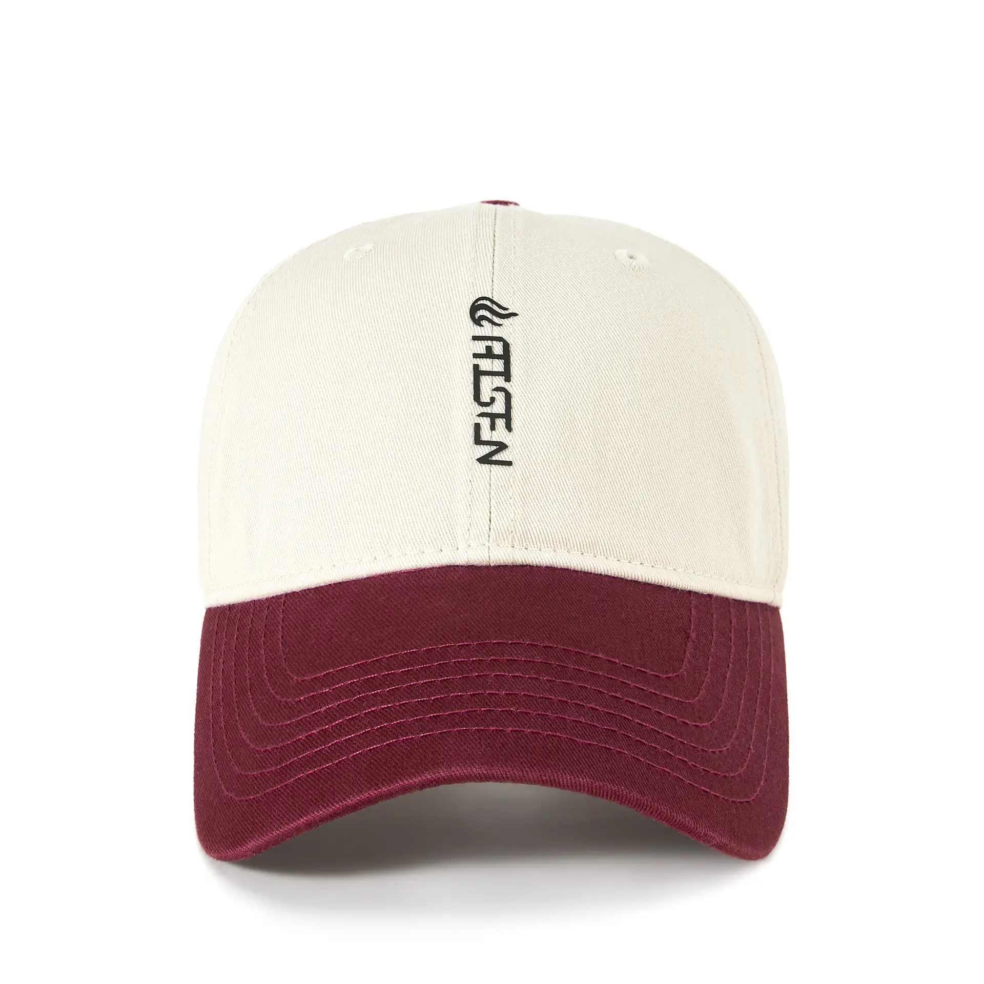 Women Japanese Style Color-Blocked Baseball Cap with Wide Brim - Image 8