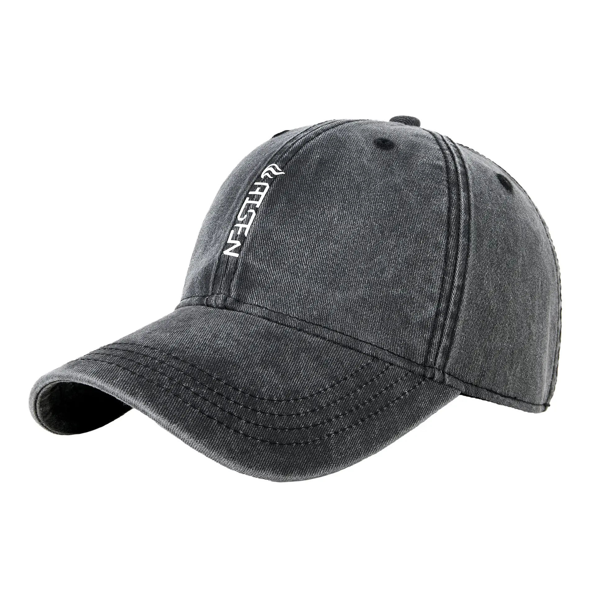 Women Retro Duckbill Cap Maroon Large Head Wide Brim - Image 17