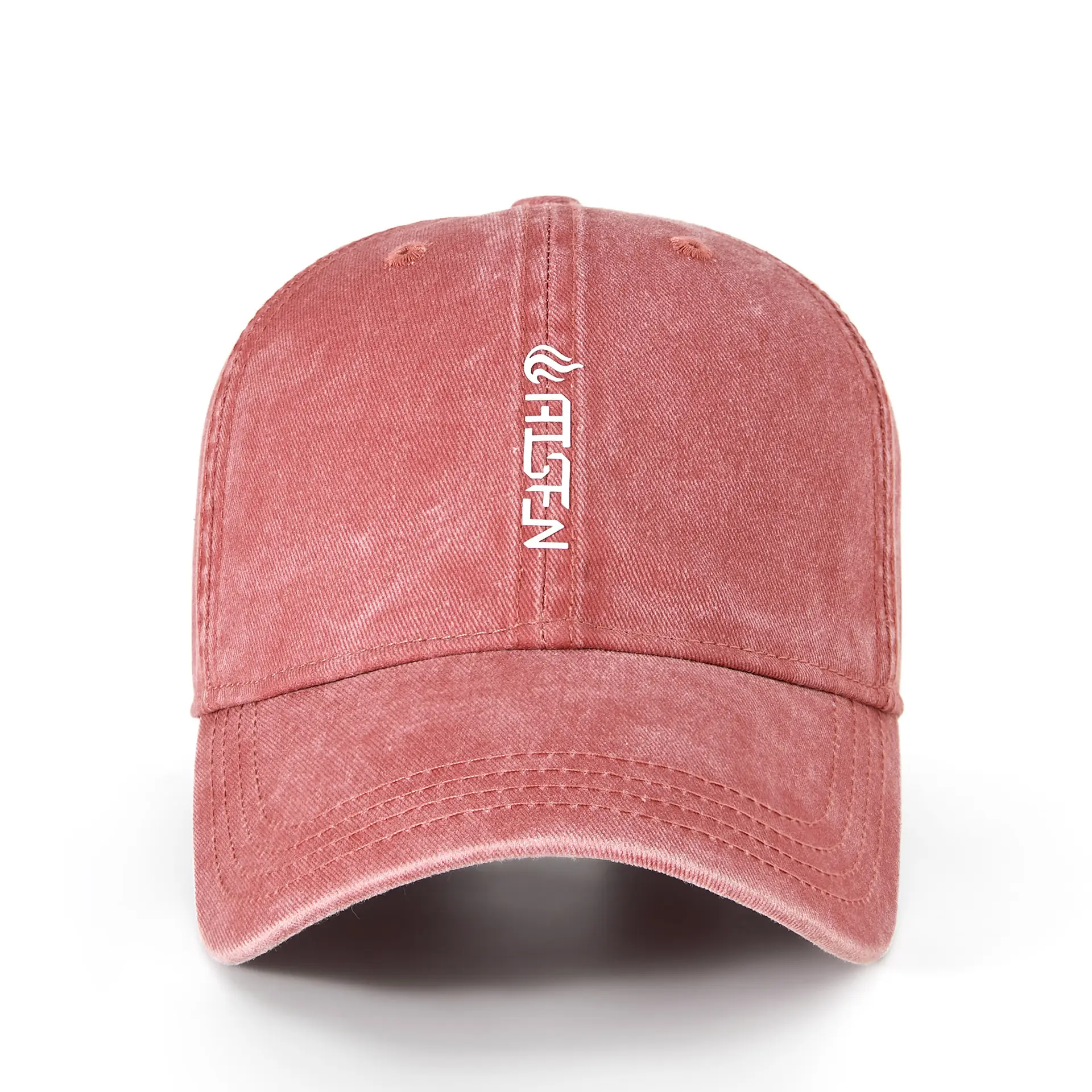 Women Retro Duckbill Cap Maroon Large Head Wide Brim - Image 5