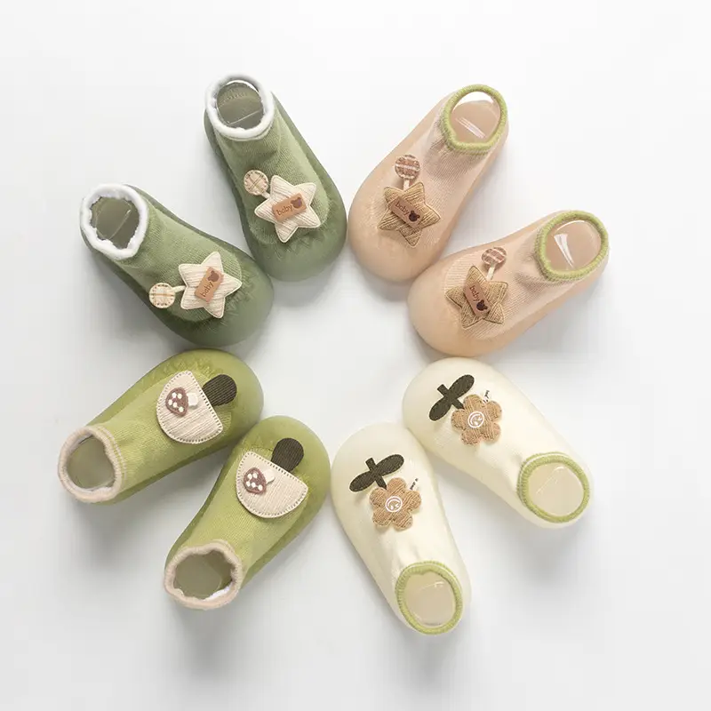 Baby Non-Slip Soft Socks & Shoes 6-12M — feature 1