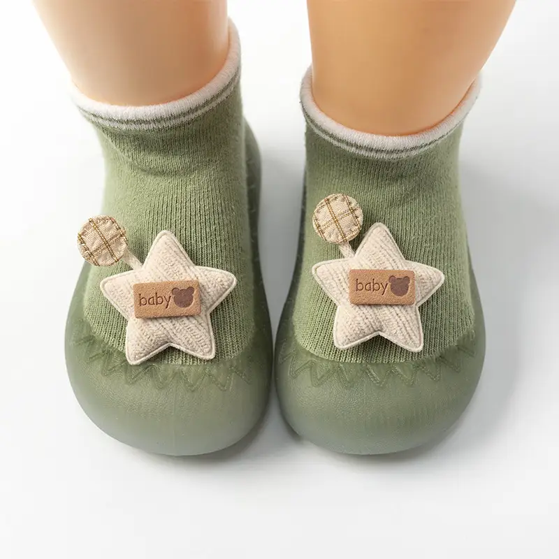 Baby Non-Slip Soft Socks & Shoes 6-12M