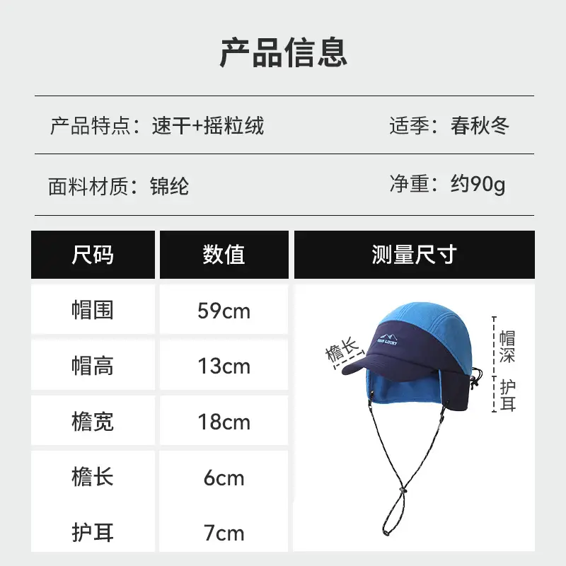Personalized Color-Blocked Duck Tongue Hat for Men Women - Image 7