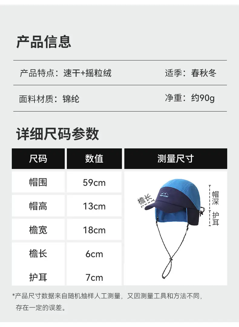 Personalized Color-Blocked Duck Tongue Hat for Men Women — feature 2
