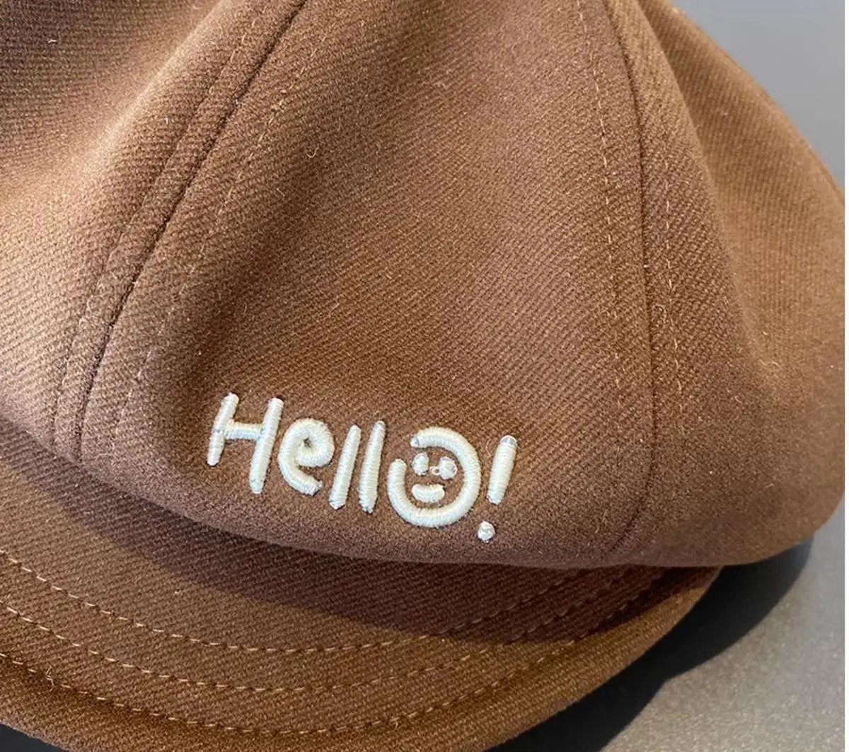 Children's Duckbill Beret Spring Autumn Boys Winter British Style Baby Octagonal Painter Hat Trendy — feature 6