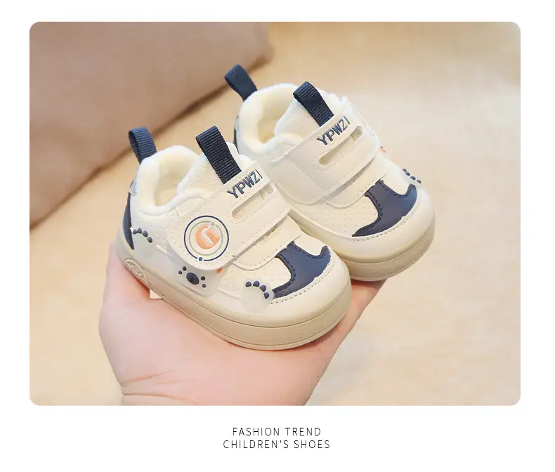 Baby Anti-Skid Shoes Pink Cute Soft Cotton — feature 16