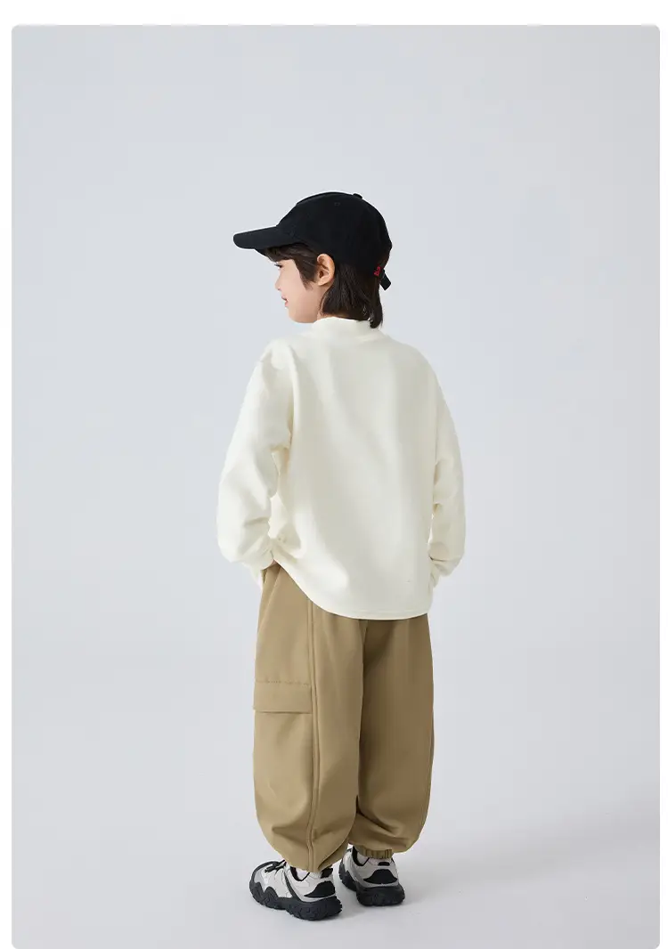 Winter Thermal T-Shirt for Boys Half-Turtleneck Base — feature 16