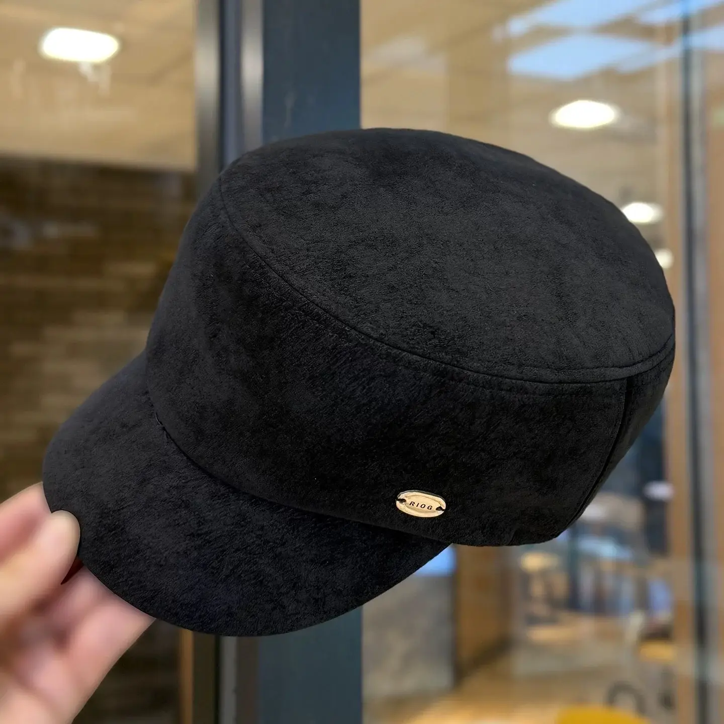 Women's Face-Slimming Octagonal Hat Winter Casual Beret - Image 5