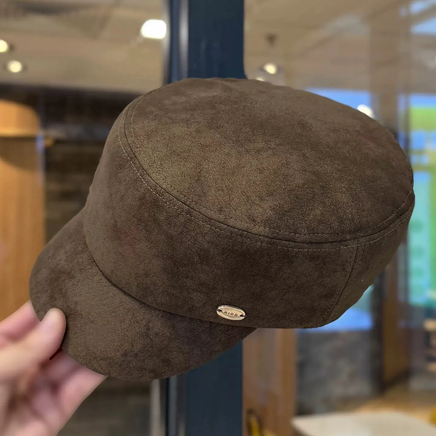 Women's Face-Slimming Octagonal Hat Winter Casual Beret - Image 6