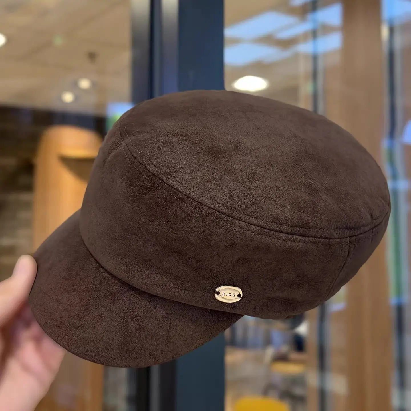 Women's Face-Slimming Octagonal Hat Winter Casual Beret - Image 7