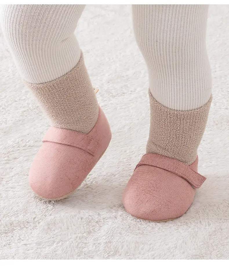 Babi Elephant Toddler Shoes Grey Soft Sole Indoor Winter β feature 14