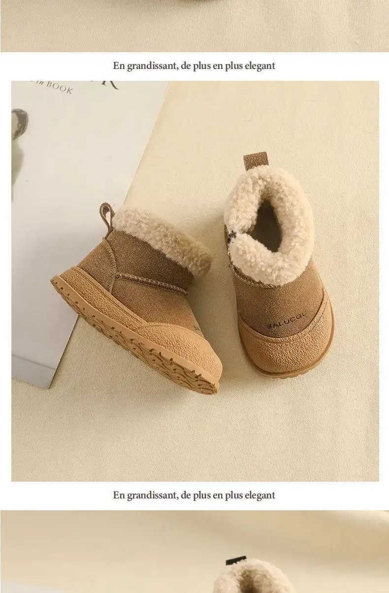 Girls' Warm Cotton Snow Boots Winter Kids — feature 5