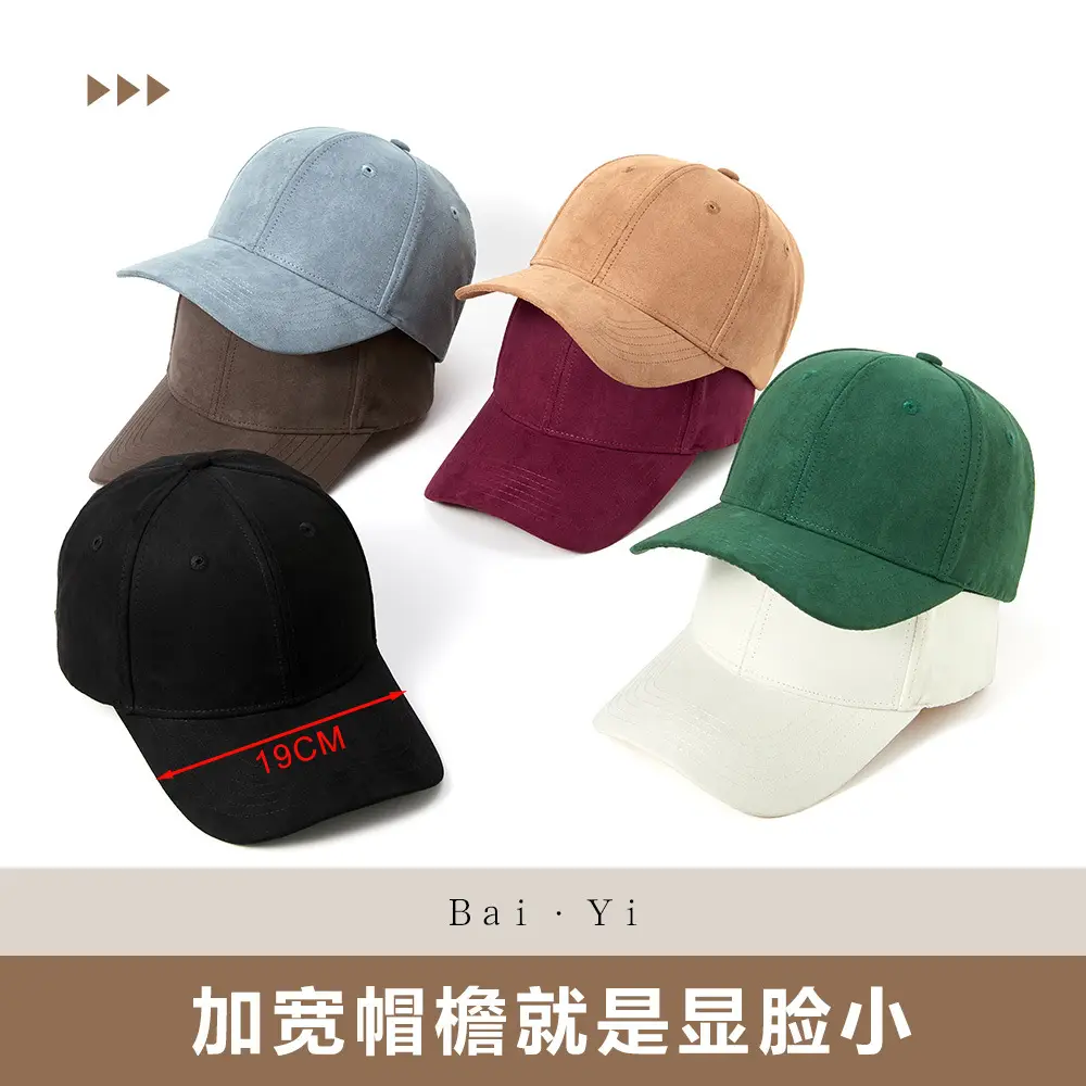 Men Velvet Warm Peaked Cap Grey Autumn Winter - Image 8