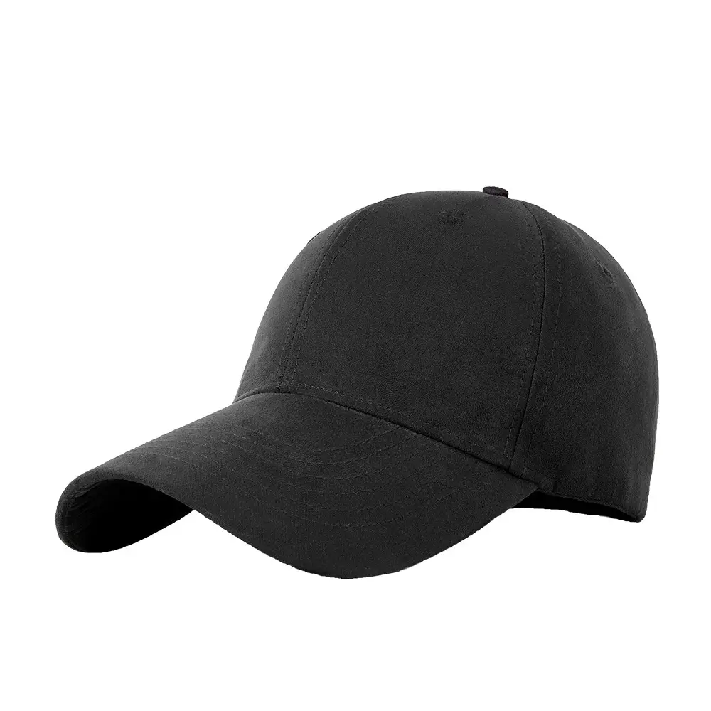 Men Velvet Warm Peaked Cap Grey Autumn Winter - Image 10