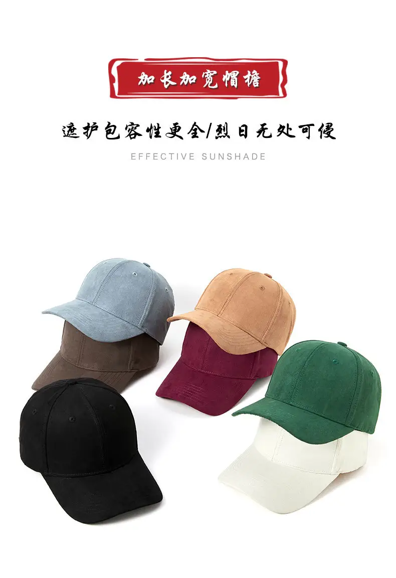 Men Velvet Warm Peaked Cap Grey Autumn Winter — feature 13