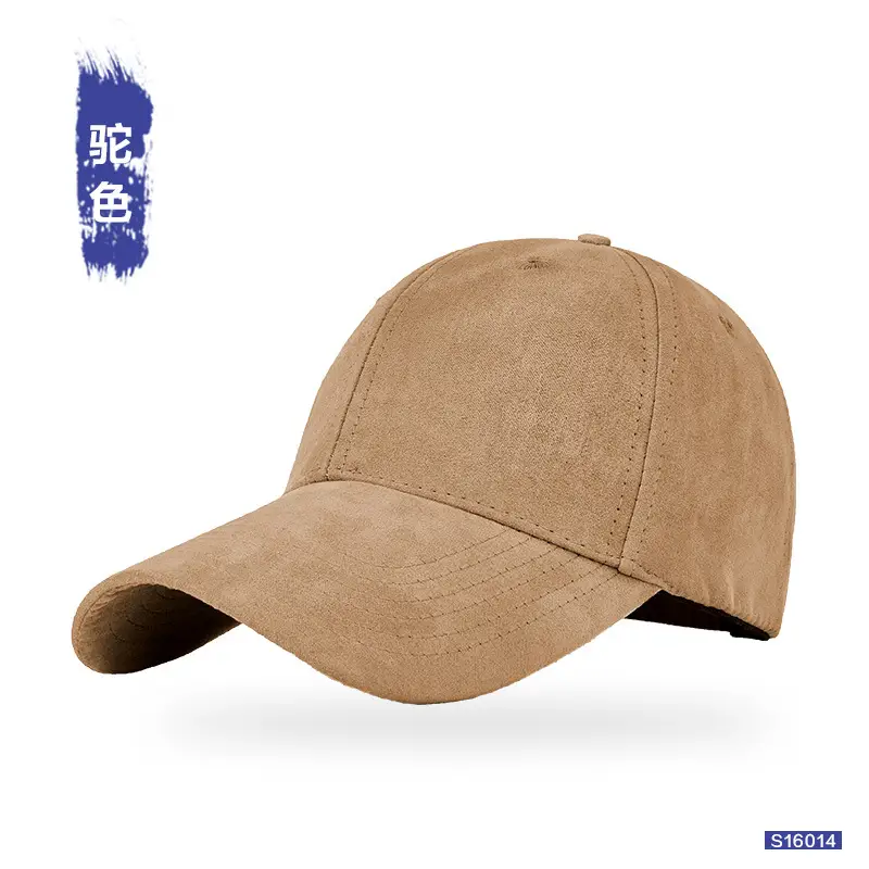 Men Velvet Warm Peaked Cap Grey Autumn Winter - Image 3