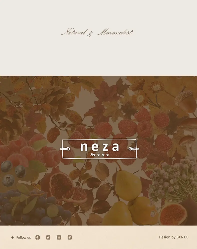 Neza Boys Striped T-Shirt Brown Pants Autumn Set — feature 22