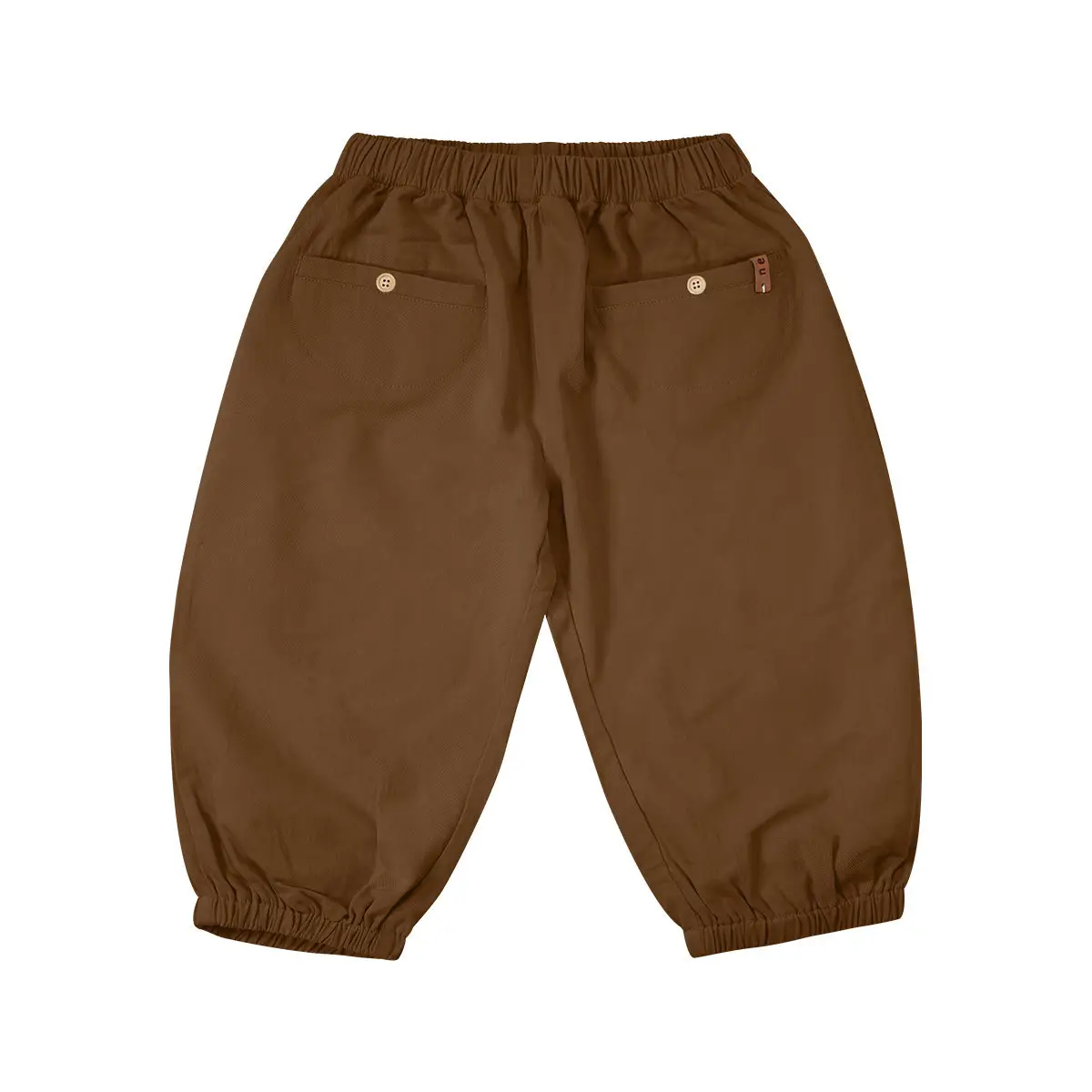 Neza Boys Striped T-Shirt Brown Pants Autumn Set - Image 7